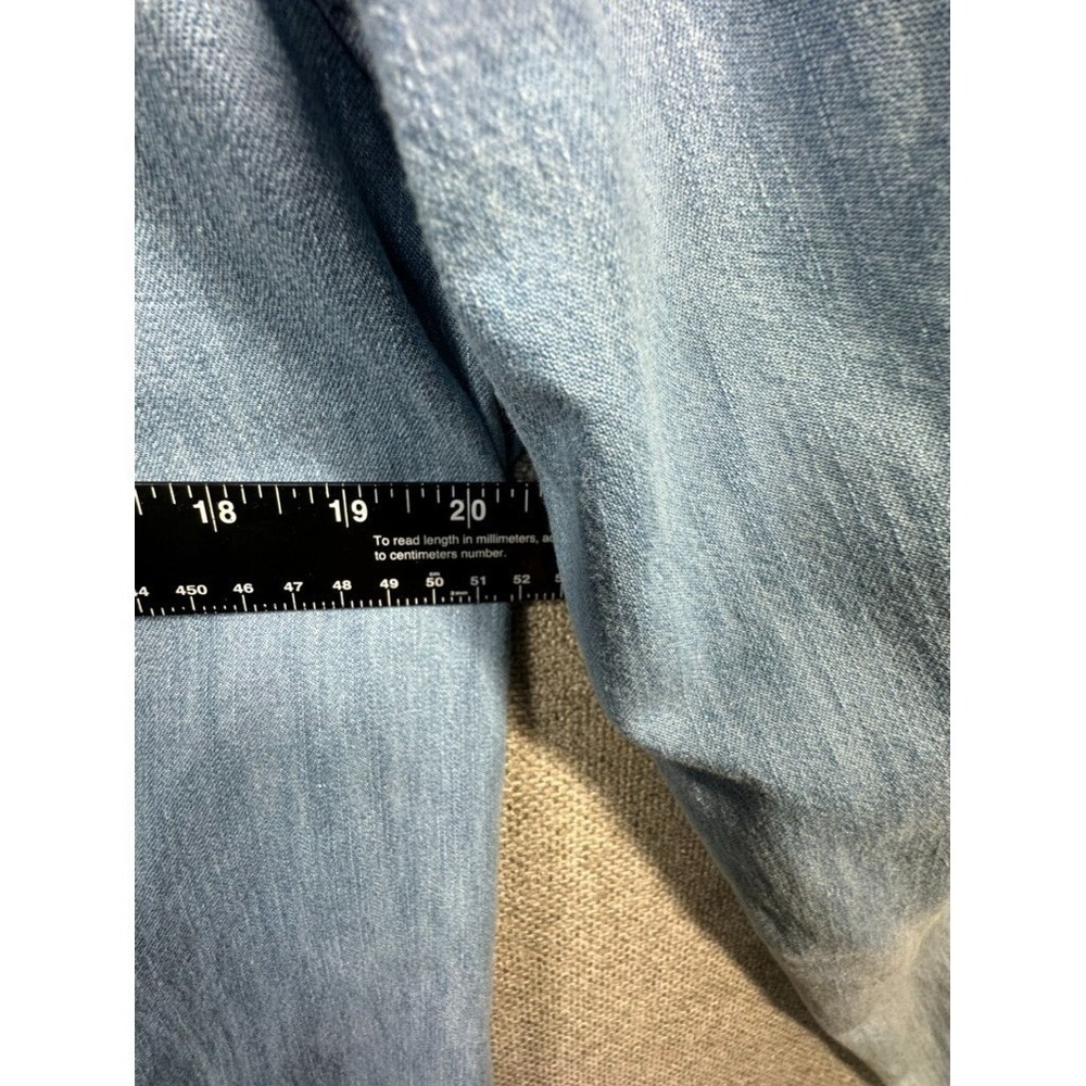 The Rail Denim Ombre Shirt Mens L Button Down Western Layers Beach - Picture 8 of 8